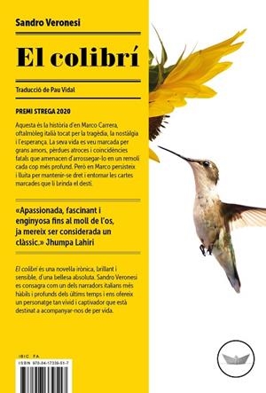 COLIBRÍ, EL | 9788417339517 | VERONESI, SANDRO | Llibreria La Gralla | Llibreria online de Granollers