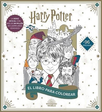 HARRY POTTER  EL LIBRO OFICIAL PARA COLOREAR | 9788893679107 | VVAA | Llibreria La Gralla | Llibreria online de Granollers