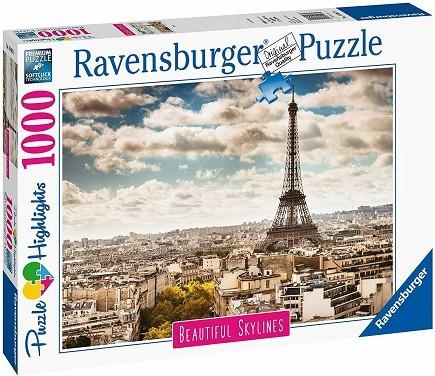 RAVENSBURGER PUZZLE VEAUTIFUL SKYLINES 1000 PARIS | 4005556140879 | RAVENSBURGER | Llibreria La Gralla | Llibreria online de Granollers