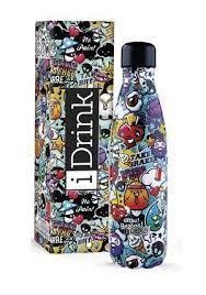 AMPOLLA TERMICA IDRINK 500 ML GRAFITTI | 8052877049684 | TOTID0085 | Llibreria La Gralla | Llibreria online de Granollers