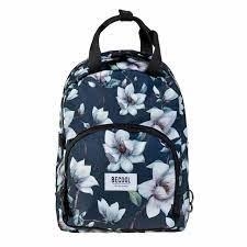 MOTXILLA PETITA BOLSO BEECOOL FLORS BLAVA | 8422829645606 | BUS1667709490 | Llibreria La Gralla | Llibreria online de Granollers