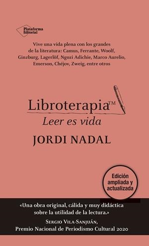 LIBROTERAPIA | 9788418285554 | NADAL, JORDI | Llibreria La Gralla | Librería online de Granollers