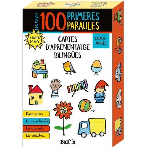 LES MEVES 100 PRIMERES PARAULES CARTES D'APRENENTATGE BILINGÜES | 9789403220345 | VVAA | Llibreria La Gralla | Llibreria online de Granollers