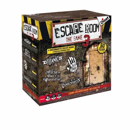 ESCAPE ROOM THE GAME 3 | 8410446623329 | DISET | Llibreria La Gralla | Librería online de Granollers