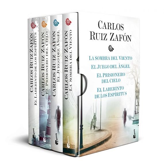SOMBRA DEL VIENTO, LA (ESTUCHE TETRALOGIA) | 9788408235309 | RUIZ ZAFÓN, CARLOS | Llibreria La Gralla | Librería online de Granollers