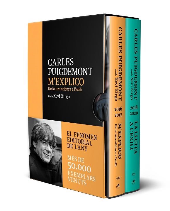 M'EXPLICO I LA LLUITA A L'EXILI (EDICIÓ PACK) | 9788418226243 | PUIGDEMONT, CARLES | Llibreria La Gralla | Librería online de Granollers