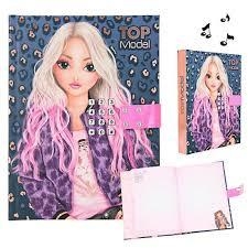 DIARI CODI SECRET TOP MODEL BLAU DAURAT | 4010070567743 | TOP11327 | Llibreria La Gralla | Llibreria online de Granollers