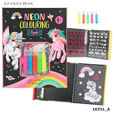 QUADERN PINTAR TOP MODEL NEON COLOURING BOOK YLVI I ROTULADORS PETITS | 4010070461508 | TOP10331 | Llibreria La Gralla | Llibreria online de Granollers