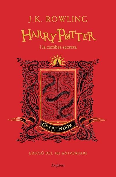 HARRY POTTER I LA CAMBRA SECRETA (GRYFFINDOR) | 9788417879600 | ROWLING, J.K. | Llibreria La Gralla | Librería online de Granollers