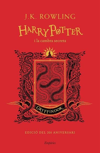 HARRY POTTER I LA CAMBRA SECRETA (GRYFFINDOR) | 9788417879600 | ROWLING, J.K. | Llibreria La Gralla | Llibreria online de Granollers