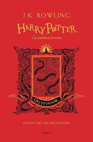 HARRY POTTER I LA CAMBRA SECRETA (GRYFFINDOR) | 9788417879600 | ROWLING, J.K. | Llibreria La Gralla | Llibreria online de Granollers