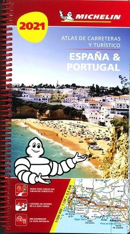 ESPAÑA Y PORTUGAL. ATLAS DE CARRETERAS Y TURÍSTICO 2021 | 9782067249233 | MICHELIN | Llibreria La Gralla | Llibreria online de Granollers