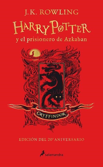 HARRY POTTER Y EL PRISIONERO DE AZKABAN (EDICIÓN GRYFFINDOR DEL 20º ANIVERSARIO) | 9788418174087 | ROWLING, J.K. | Llibreria La Gralla | Llibreria online de Granollers
