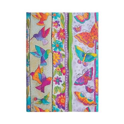 LLIBRETA PAPERBLANKS MIDI FLUTTERBYES RATLLES | 9781439772461 | PB72461 | Llibreria La Gralla | Llibreria online de Granollers