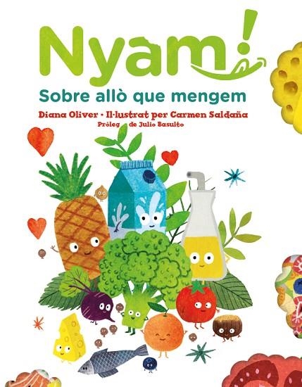NYAM. SOBRE ALLÒ QUE MENGEM | 9788417497651 | OLIVER, DIANA | Llibreria La Gralla | Librería online de Granollers