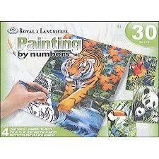 SET PINTAR AMB NUMEROS ASSORTIT 4 LAMINES | 090672080950 | 080950 | Llibreria La Gralla | Librería online de Granollers