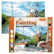 SET PINTAR AMB NUMEROS MOLI DE VENT | 090672994561 | 994561 | Llibreria La Gralla | Librería online de Granollers