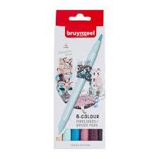 RETOLADOR 6 UN BRUYNZEEL FINELINER/PINZELL PASTEL | 8712079454487 | 60325206 | Llibreria La Gralla | Llibreria online de Granollers