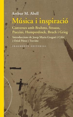 MÚSICA I INSPIRACIÓ | 9788417796402 | ABELL, ARTHUR M. | Llibreria La Gralla | Librería online de Granollers