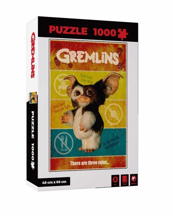 GREMLINS. PUZZLE 1000 PECES "THERE ARE THREE RULES..." | 8435450233470 | SD TOYS | Llibreria La Gralla | Llibreria online de Granollers