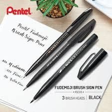 BLISTER  PENTEL TOUCH PUNTA PINCELL 3 TONS SEPIA-GRIS-NEGRE | 4016284344569 | XSESP15/3AP | Llibreria La Gralla | Llibreria online de Granollers