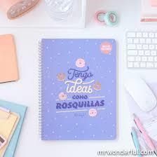 LLIBRETA MR WONDERFUL A4 TENGO IDEAS COMO ROSQUILLAS | 8435460768221 | Llibreria La Gralla | Librería online de Granollers