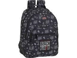 MOTXILLA DOBLE SAFTA BLACK FIT 8 | 8412688378760 | SAF642045773 | Llibreria La Gralla | Llibreria online de Granollers