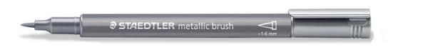 RETOLADOR STAEDTLER BRUSH PLATA | 4007817075869 | 8321 81 | Llibreria La Gralla | Librería online de Granollers