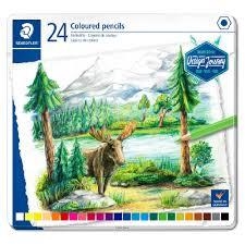 COLORS 24 UN STAEDTLER CAIXA METAL | 4007817055076 | 146C M24 | Llibreria La Gralla | Llibreria online de Granollers