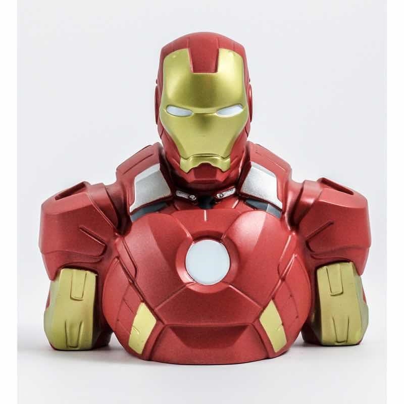 IRON MAN. HUCHA BUSTO PVC DELUXE 20 CMS MARVEL | 3760226372356 | SEMIC | Llibreria La Gralla | Librería online de Granollers