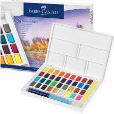 CAIXA AQUAREL.LES FABER CASTELL36 PASTILLES | 6933256641670 | 169736 | Llibreria La Gralla | Llibreria online de Granollers
