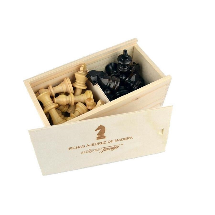 FICHAS DE AJEDREZ DE MADERA MARCA FOURNIER | 8420707065515 | FOURNIER | Llibreria La Gralla | Librería online de Granollers