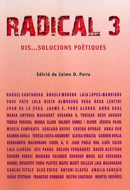 RADICAL 3 | 9788494464393 | PARRA, JAIME D. (ED.) | Llibreria La Gralla | Librería online de Granollers