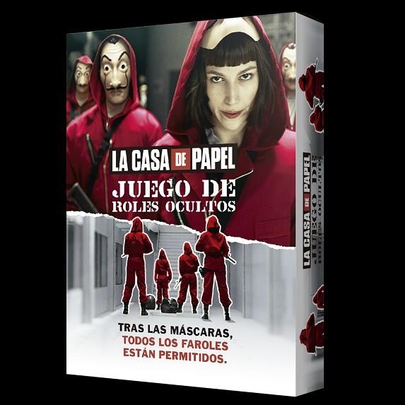 CASA DE PAPEL, LA. JUEGO DE ROLES OCULTOS | 8435407628359 | VV.AA | Llibreria La Gralla | Llibreria online de Granollers