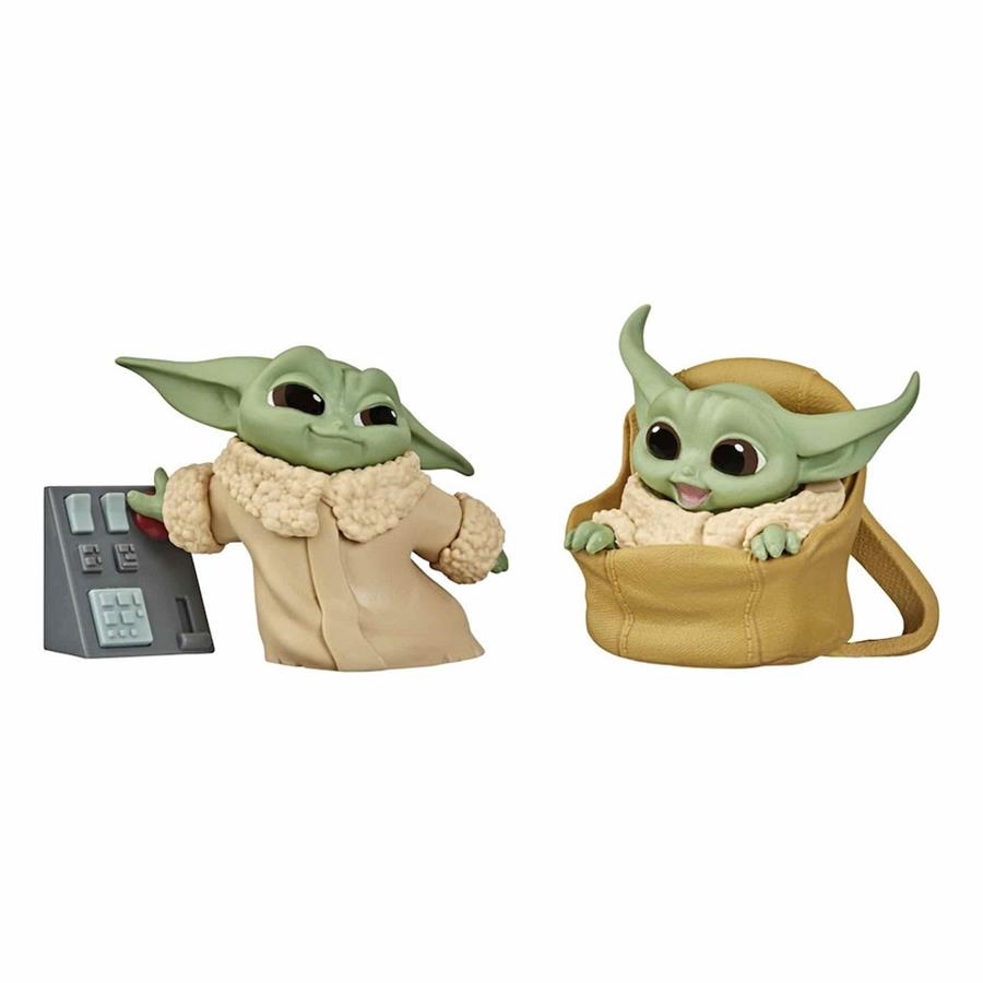 PACK THE CHILD BABY YODA BOTONES+BOLSA SET 2 FIGURAS 5,5CM STAR WARS THE BOUNTY COLLECTION | 5010993792450 | HASBRO GAMES | Llibreria La Gralla | Llibreria online de Granollers