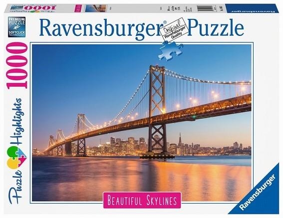 PUZZLE RAVENSBURGER 1000 BEAUTIFUL SKYLINES SAN FRANCISCO | 4005556140831 | RAVENSBURGER | Llibreria La Gralla | Llibreria online de Granollers