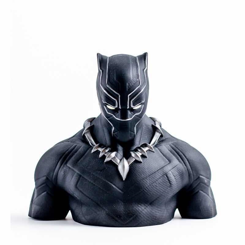 BLACK PANTHER HUCHA BUSTO PVC DELUXE 20 CM MARVEL | 3760226375029 | SEMIC | Llibreria La Gralla | Librería online de Granollers