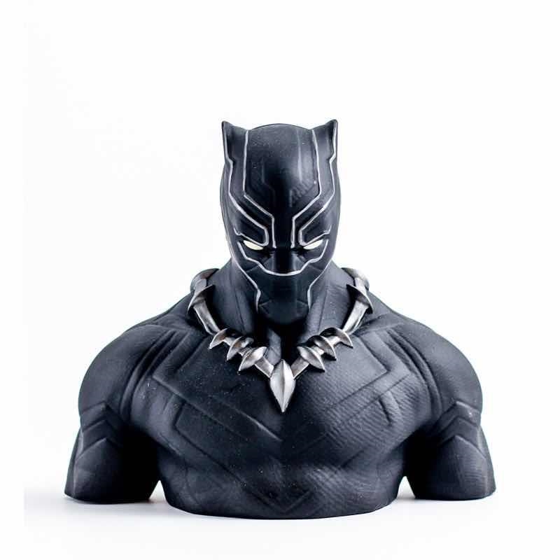 BLACK PANTHER HUCHA BUSTO PVC DELUXE 20 CM MARVEL | 3760226375029 | SEMIC | Llibreria La Gralla | Llibreria online de Granollers