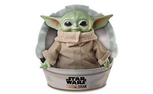 BABY YODA. MUÑECO DE PELUCHE 28 CMS STAR WARS THE MANDALORIAN | 8879619388142 | MATTEL | Llibreria La Gralla | Librería online de Granollers