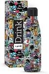 AMPOLLA TERMICA IDRINK 750 ML GRAFITTI | 8057711460168 | ID0716 | Llibreria La Gralla | Llibreria online de Granollers