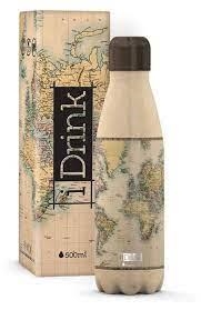 AMPOLLA TERMICA IDRINK 1000 ML MAPS | 8057711460267 | ID1008 | Llibreria La Gralla | Librería online de Granollers