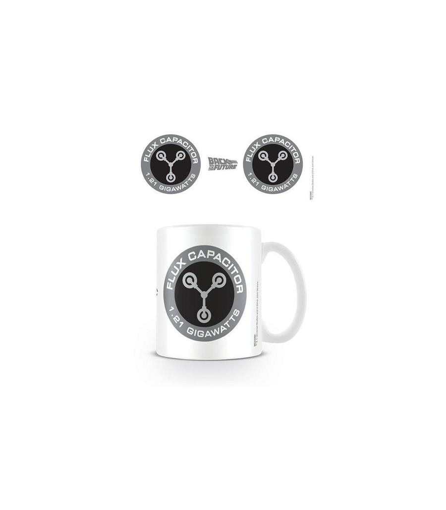 TAZA CERAMICA REGRESO AL FUTURO CONDENSADOR DE FLUJO | 5050574239851 | PYRAMID | Llibreria La Gralla | Librería online de Granollers
