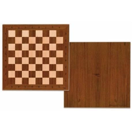 TAULER D'ESCACS DE FUSTA MIDES 33X33 CMS | 8422878701254 | CAYRO GAMES | Llibreria La Gralla | Llibreria online de Granollers