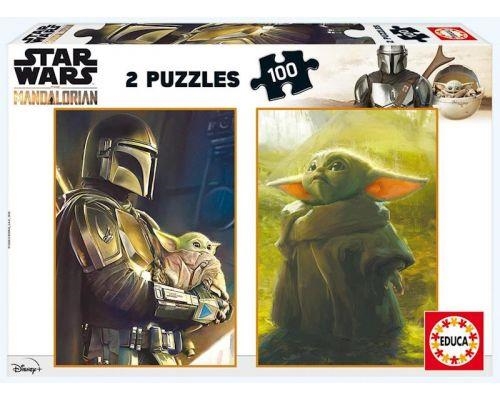 PUZZLE EDUCA 100 X 2 STAR WRAS THE MANDALORIAN | 8412668188723 | EDUCA | Llibreria La Gralla | Llibreria online de Granollers