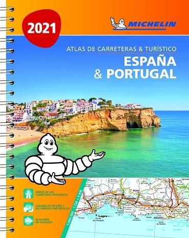ESPAÑA & PORTUGAL ATLAS DE CARRETERAS Y TURÍSTICO  2021 | 9782067249226 | VVAA | Llibreria La Gralla | Llibreria online de Granollers