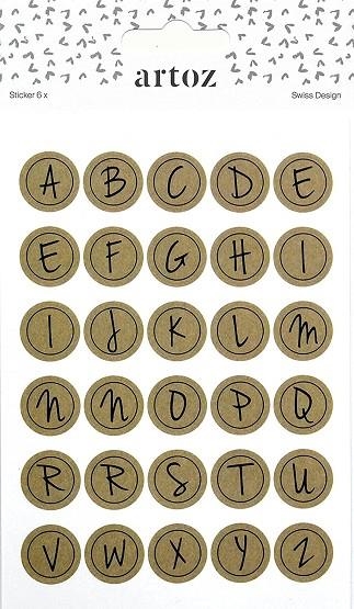 STICKER ARTOZ ALFABET | 7612450128246 | ART185680-05 | Llibreria La Gralla | Llibreria online de Granollers