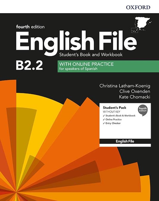 ENGLISH FILE 4TH EDITION B2.2. STUDENT'S BOOK AND WORKBOOK WITHOUT KEY PACK | 9780194039437 | VARIOS AUTORES | Llibreria La Gralla | Librería online de Granollers