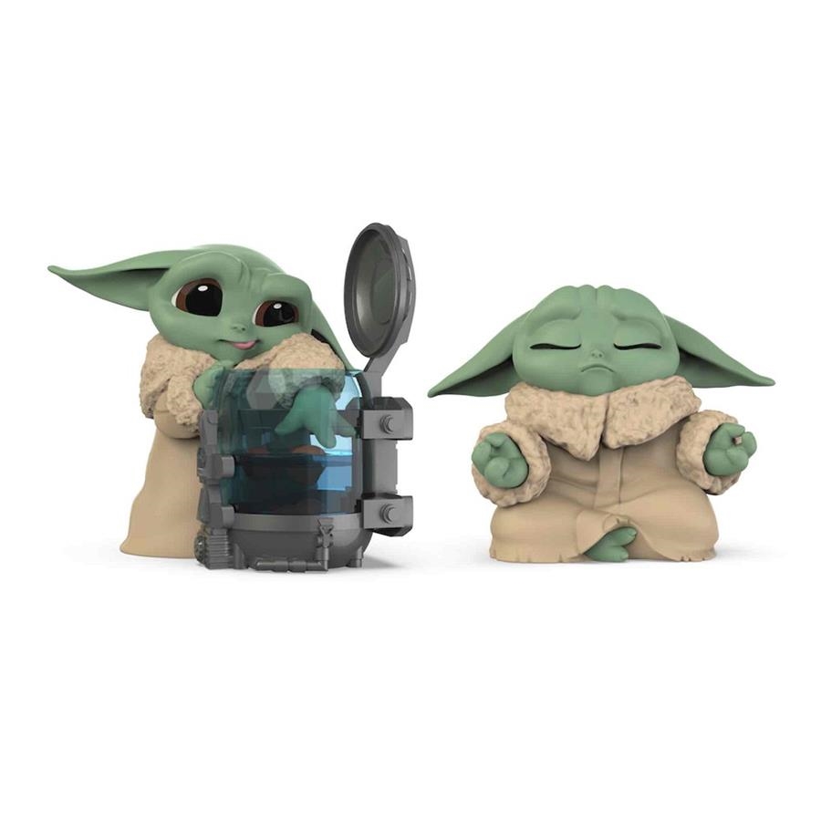 PACK THE CHILD BABY YODA CURIOSO+MEDITANDO SET 2 FIG 5,5CM STAR WARS THE BOUNTY COLLECTION | 5010993884391 | HASBRO | Llibreria La Gralla | Llibreria online de Granollers