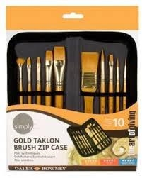 ESTOIG 10 PINZELLS TAKLON OR SIMPLY DALER ROWNEY | 5011386090344 | D216929010 | Llibreria La Gralla | Librería online de Granollers