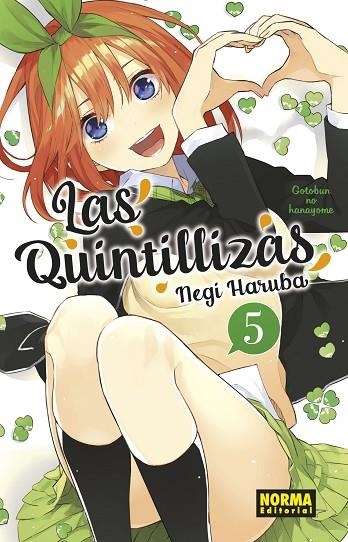 QUINTILLIZAS, LAS  05 | 9788467941777 | NEGI HARUBA | Llibreria La Gralla | Llibreria online de Granollers